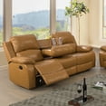 thumbnail image 3 of Ainehome3 Pieces Faux Leather Reclining Configurable Living Room Set, 3 of 5