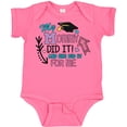 thumbnail image 3 of Inktastic My Mommy Did It and She Did It for Me with Graduation Cap Girls Baby Bodysuit, 3 of 5