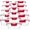 Red, variant on 30 count Glass Storage Containers with Snap Locking ,Glass eal Prep Containers Set - Airtight Lunch Containers, icrowave, Oven, Freezer and Dishwasher