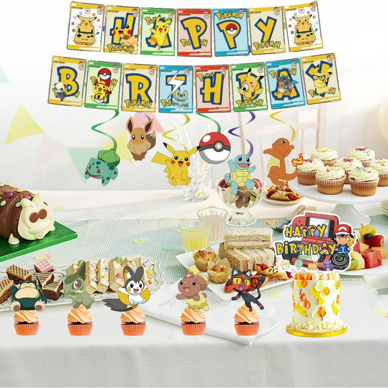 Pokemon Kids Party Favors Set (Pack of 48) - Perfect Party Supplies for  Pokemon Themed Party, Baby Shower, Birthday & Other Events