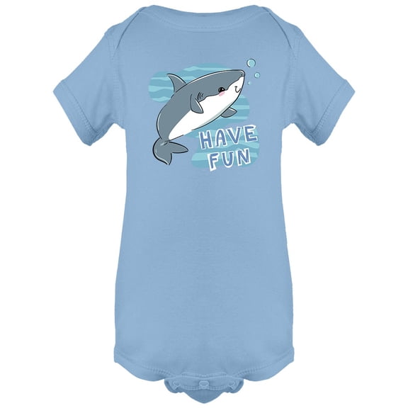 Have Fun Shark Bodysuit Infant -Image by Shutterstock,  Newborn