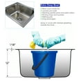 thumbnail image 2 of Transolid Trs_Mtsb252212-Mr2 Meridian 25" Drop In Single Basin Stainless Steel Utility, 2 of 7