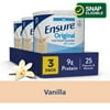 Ensure Original Nutrition Powder, Vanilla, 14 oz, 3 Count - 2 Pack