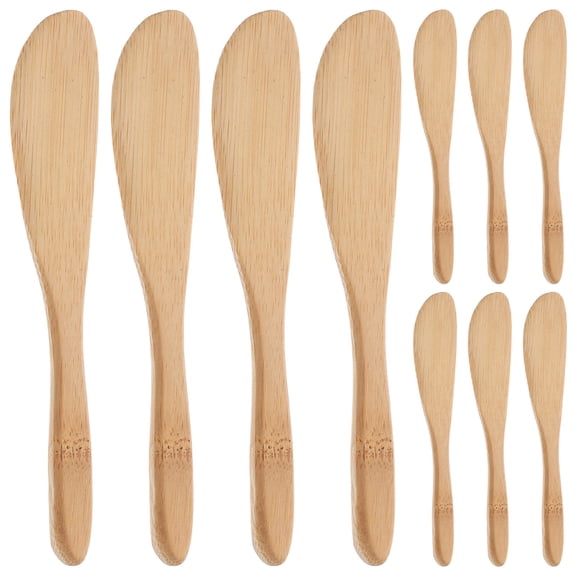 GOOHOCHY 10-Piece Butter Spreaders and Cutters Set, Kitchen Butter Scraper, Cheese Spatula, Jam Spreader for Bread and Cooking Use
