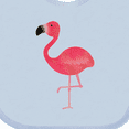 thumbnail image 4 of Inktastic Cute Flamingo Bird Boys or Girls Baby Bib, 4 of 4