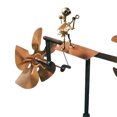 thumbnail image 3 of Figuras Viento Metal Guitarra Hecha A Mano para El Patio Del Césped (oro), 3 of 4