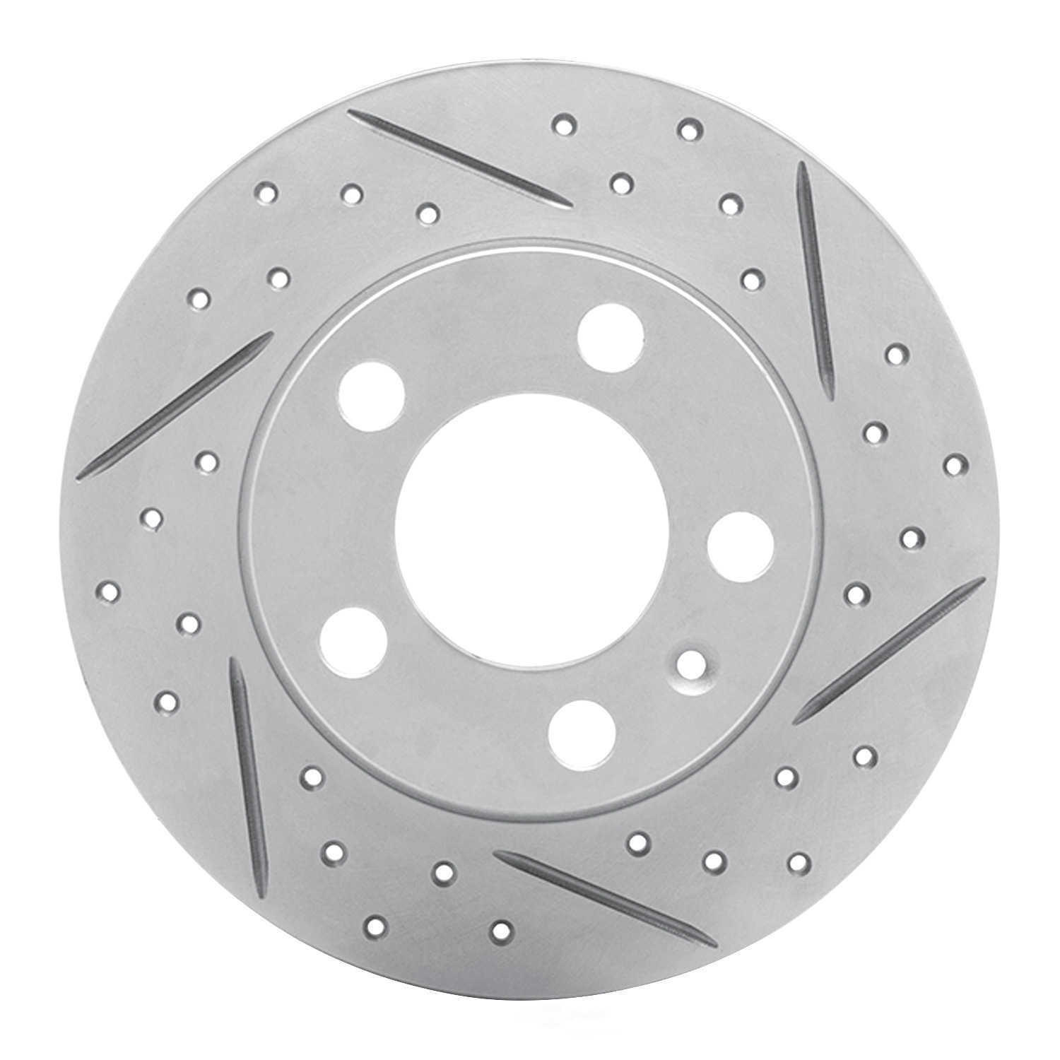 Dynamic Friction Company 830-74019R DFC Geoperformance Rotor - Drilled and Slotted