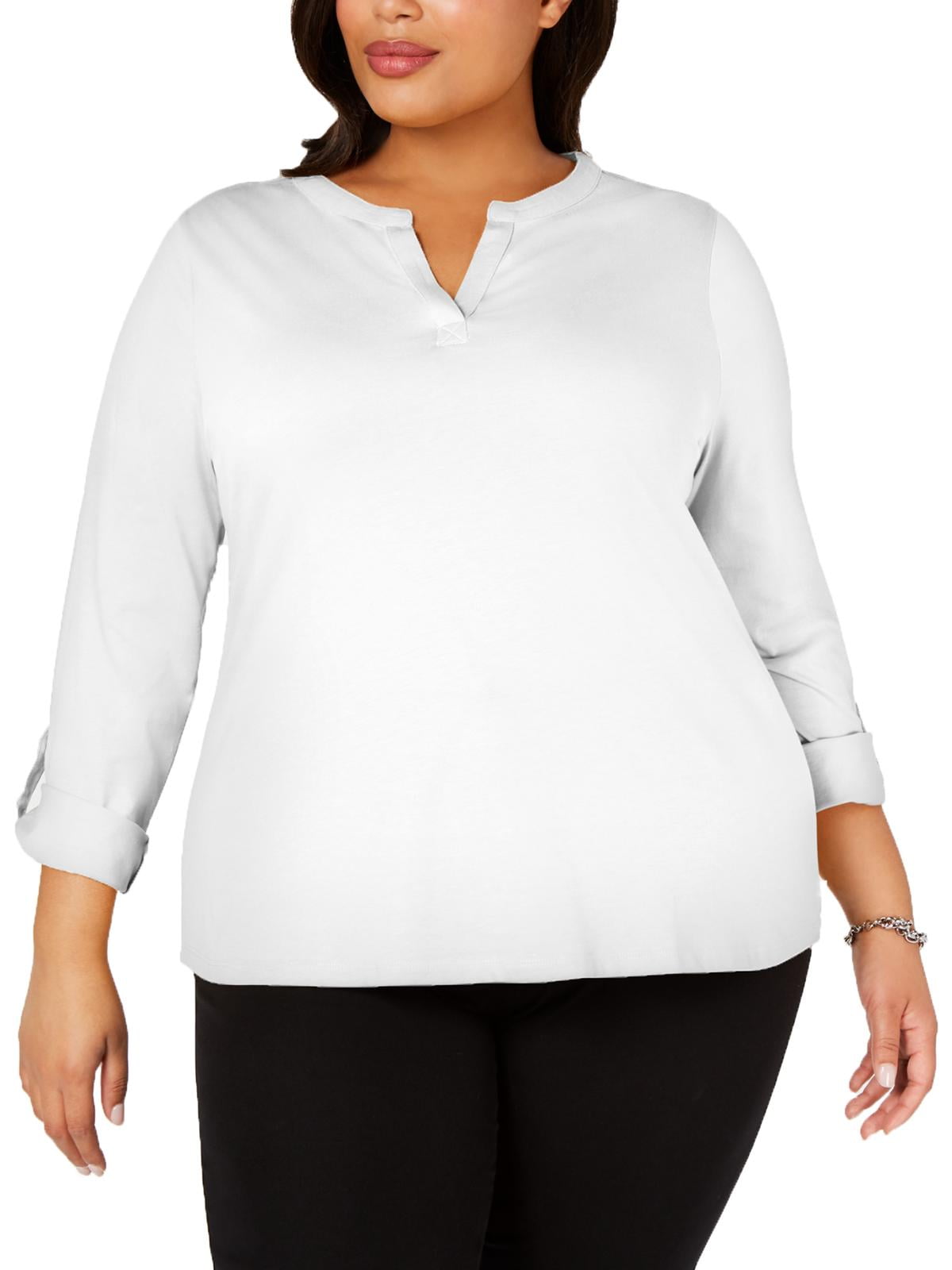 charter club plus size tops