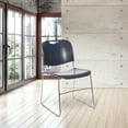 thumbnail image 6 of Hampden Furnishings Naomi Collection Premium Sled Base Stack Chair, Navy Blue, 2 Pack, 6 of 6