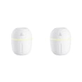 thumbnail image 4 of Bewildely Grano de madera de la niebla del difusor del aroma del humidificador del aire del USB de 300ML 2W Blanco 2Conjunto, 4 of 6