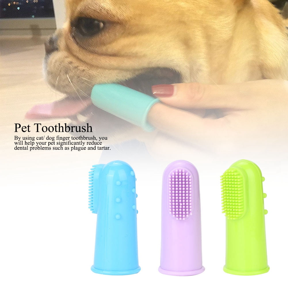 dog finger toothbrush