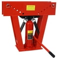 thumbnail image 2 of Olurrisa 16 Ton Pipe Tube Bender Manual Hydraulic, Piping Bending Exhaust Tube Fabric w/8 Dies(1/2,3/4,1,1-1/4,1-1/12,2,2-1/2,3) Adjustable Rollers 90-180 Degree Bend Steel Iron Metal Ratcheting,Red, 2 of 9