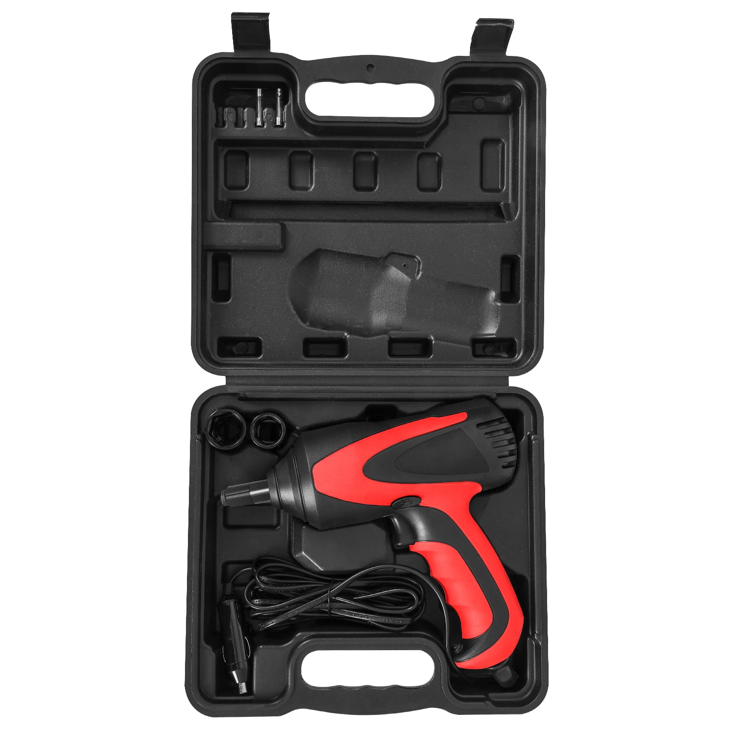 Buy FULLWATT Car impact wrench, 12 Volt Electric Impact Wrench Kit, Tire Repair Tools with