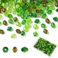 thumbnail image 1 of 5 Styles Transparent Acrylic Beads Bicone Mixed Color 6x5.5mm Hole: 1~1.5mm 100pcs/color, 1 of 1