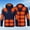 72 Blue, variant on Heated Jacket, 2025 Winter Warm Lightweight Heating Jackets 4 Heating Levels 21 Heating Zones Heated Coat for Men and Women