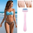 thumbnail image 1 of Bikini Rasoir Femme Rasoir Privé Épilateur Épilation Mini Épilation Manuelle Aisselles, Épilateur Rose, 1 of 9