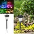 thumbnail image 4 of Gnmfd Solar Street Light Outdoor Waterproof LED Pathway Light Solar Powered Dusk to Dawn 8-10H Lighting for Garden Yard Patio Driveway Landscape Christmas Lights Outdoor Decorations, 4 of 7