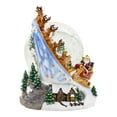 thumbnail image 2 of Kurt S. Adler Battery-Operated Musical Santa and SLED Waterglobe Water Globes, 120MM, Multi-Colored, 2 of 7