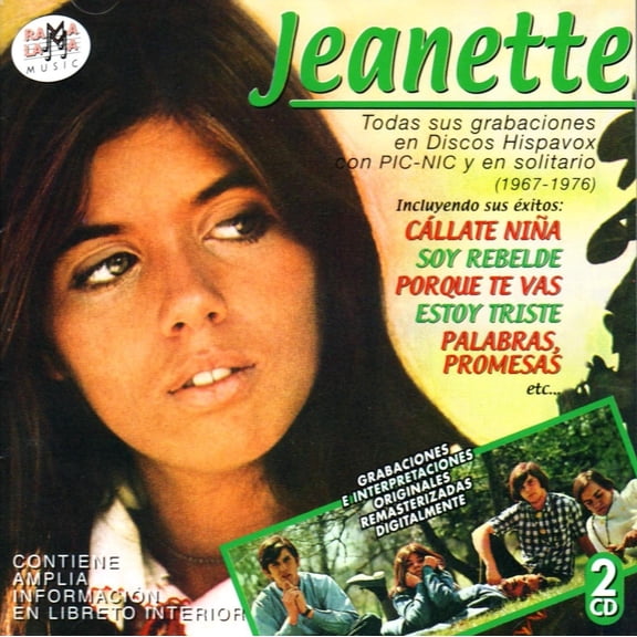 Jeanette - Todas Sus Grabaciones En Hispavox 1967-1976 - Music & Performance - CD