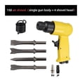thumbnail image 3 of Air Hammer Professional Handheld Pistol Gas Shovels Small Rust Remover Pneumatic Tools with 4 Chisels Set ,Versatile Applications, 3 of 6