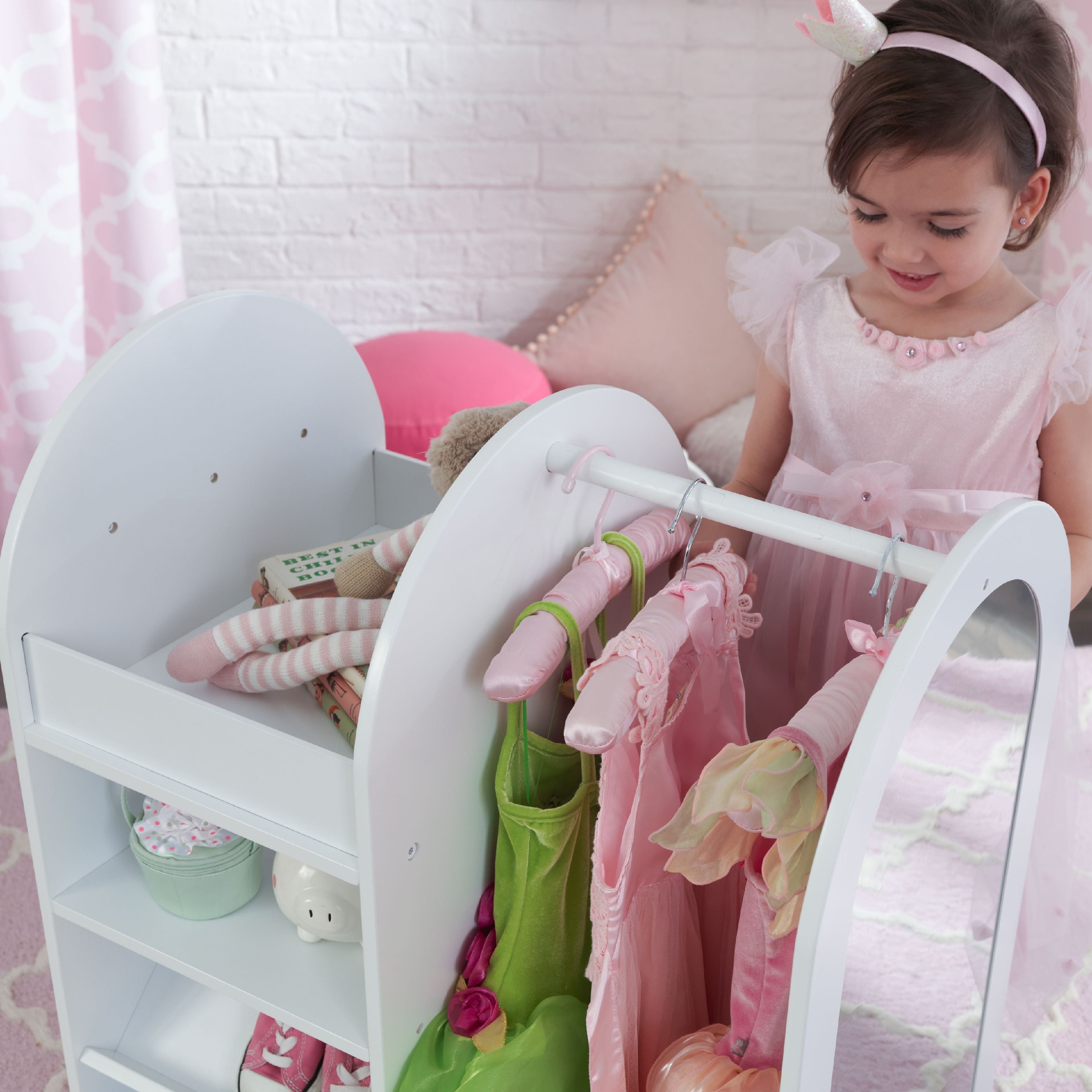 kidkraft fashion pretend station