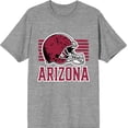 thumbnail image 3 of Phoenix Football Adult Heather Gray Crew Neck Short Sleeve Tee-Medium, 3 of 4