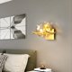 thumbnail image 3 of Aplique de pared moderno jinwen lámpara LED dorado para exteriores, 3 of 8