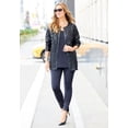 thumbnail image 3 of Catherines Women's Plus Size Black Label Pieced Jacket, 3 of 3