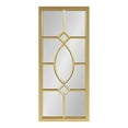 thumbnail image 2 of Kate and Laurel Cassat Classic Glam Window Wall Accent Mirror, Gold, 2 of 4