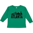 thumbnail image 3 of Inktastic Atlanta Skyline Grunge Boys or Girls Long Sleeve Toddler T-Shirt, 3 of 5