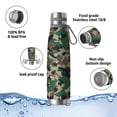 thumbnail image 4 of 29oz Insulated Water Bottle with Tea Infuser, Stainless Steel Travel Mug, Camouflage Print, 4 of 6