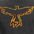thumbnail image 3 of CafePress - Flaming Crow Women's Long Sleeve Dark T Shirt - Women's Long Sleeve Graphic Tee Casual Fit, 3 of 4