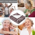 thumbnail image 6 of Grandma Gifts Blanket, Gifts for Grandma from Granddaughter Grandkids Grandson Grandchildren,Grandmother Gifts Mothers Day, Birthday Grandma Gifts, Best Grandma Blanket 50" x 60", 6 of 6