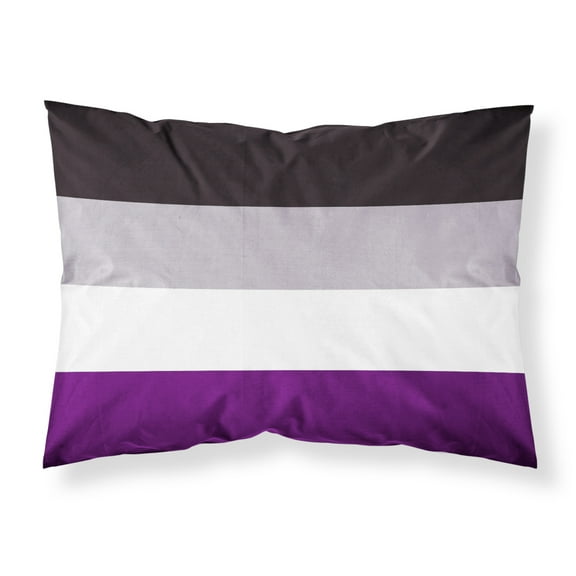 Asexual Pride Fabric Standard Pillowcase