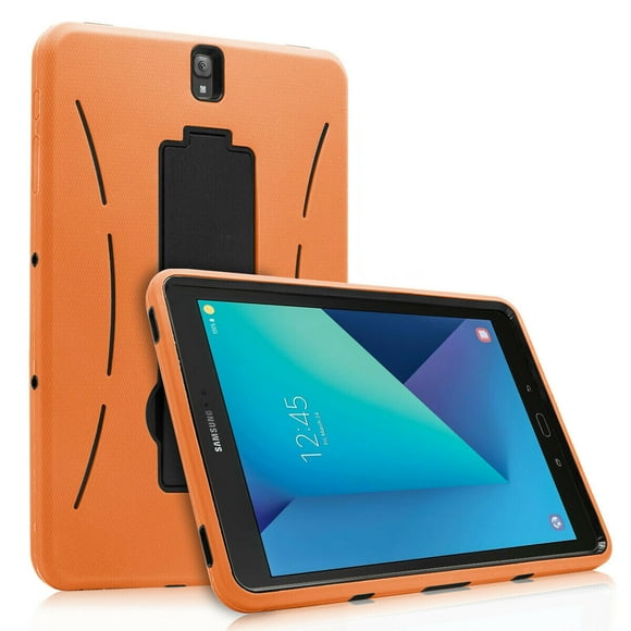 Mignova for Galaxy Tab S3 9.7 SM-T820 Case,Heavy Duty Impact Resistant Hybrid Protective Case Build in Kickstand for Samsung Galaxy Tab S3 9.7" T820 T825 T827 Series(Orange)