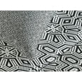 thumbnail image 4 of Ambesonne African Quilted Bedspread Set 3 Pcs, Antique Modern Graphic, Queen Size, Black White, 4 of 5