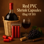 PVC Shrink Wraps - Red