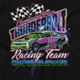 thumbnail image 2 of Thunderbolt Stock Car Racing Team Womens Slim Fit Graphic Tee Brisco Brands X, 2 of 5