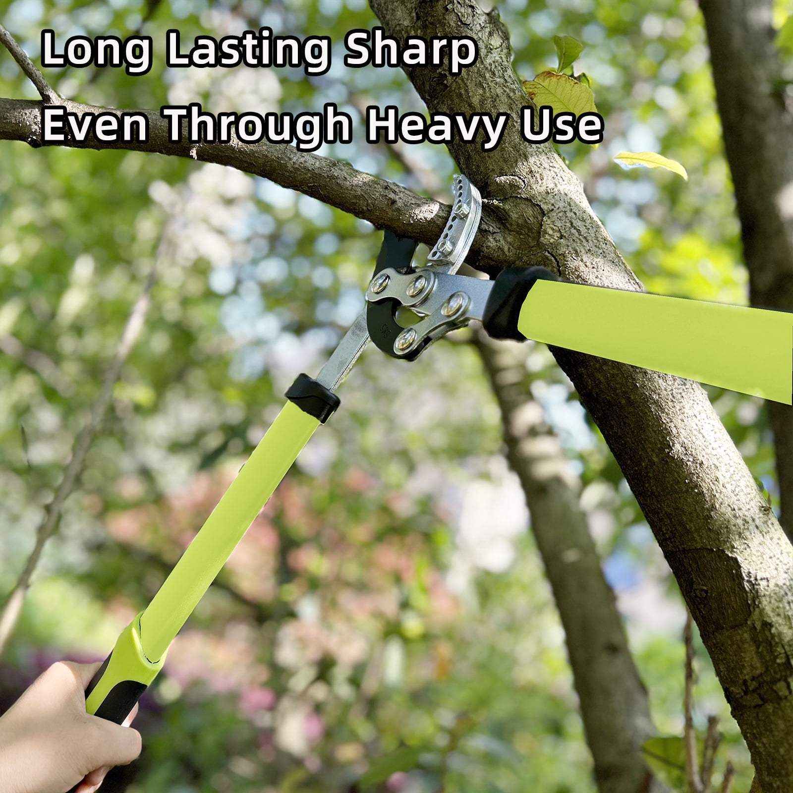YARTTING Loppers Hedge Clippers & Pruners Shears, 3PCS Garden Tool Combo Set, Branch Cutter Tree Trimmer & Shrub Care Kit for Yard, Lawn & Garden