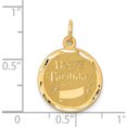thumbnail image 4 of 14K Yellow Gold Happy Birthday Charm (23 X 16) Made In United States xac759, 4 of 6