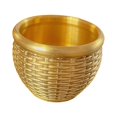 thumbnail image 2 of China Latón Fengshui Copa Utensilios de cocina Adornos Estatua Escultura Bar Vasos Tazones Cuenca Adorno para beber Escritorio Regalos Decoración Baoblaze Cuenco Fengshui de latón, 2 of 8