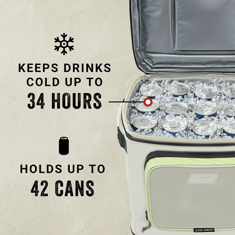 コンボビュア 50袋 Coleman XPAND 42-Can Soft Cooler - 50 Qt Capacity - Coleman