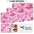 thumbnail image 2 of Dish Drying Mat Absorbent Dish Drainer Kitchen Counter 19.7x15.7inch Dish Drying Pad for Countertops Sinks Draining Racks Pink Butterfly Pattern, 2 of 9