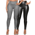 thumbnail image 1 of Set De Dos Leggins Moda Elegante Casual Mujer Vinipiel, 1 of 9
