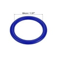 thumbnail image 2 of Unique Bargains 4cm Plastic Carnival Ringtoss Rings Hoop Party Favor Game, Blue 12 Pack, 2 of 5