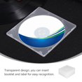 thumbnail image 2 of CD DVD Storage Case Plastic 25Pcs 5.08x4.96x0.20Inch, 2 of 8