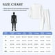 thumbnail image 4 of Balery White Pijama para Hombre de Dos Piezas con Manga Larga, Conjunto de Dormir y Descanso Suave con Bolsillos-Small, 4 of 7