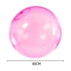 thumbnail image 4 of Bola de burbujas de 80 cm, globos inflables reutilizables resistentes para niños, juguetes para adultos (púrpura), 4 of 8
