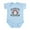 Sky Blue, variant on CafePress - Hamburg Germany Infant Bodysuit - Baby Light Bodysuit, Size Newborn - 24 Months