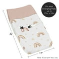 thumbnail image 6 of Sweet Jojo Designs Boho Rainbow Pink Yellow and White Changing Pad Cover, 6 of 6